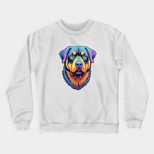 Loyal Companion - Majestic Rottweiler Design Crewneck Sweatshirt